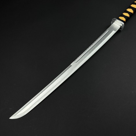 Sabie japoneza de vanatoare tip katana, ninja sword, 70cm, husa